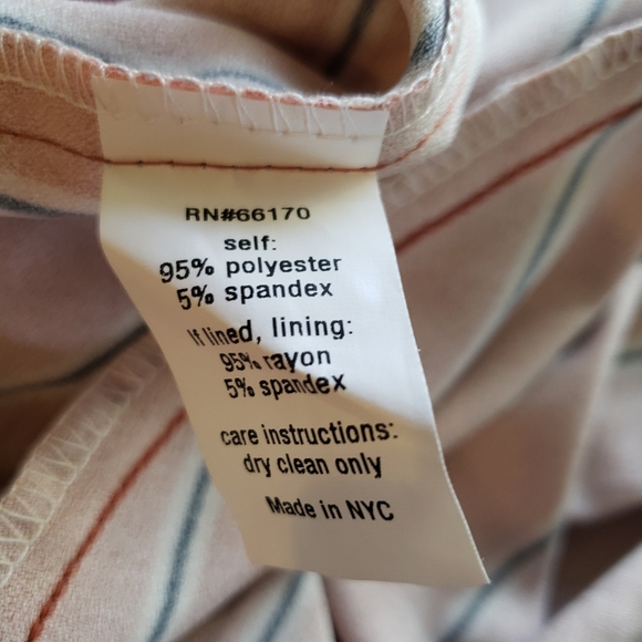 Hutch Anthropologie Womens 8 Stripe High Waist Tapered Pant Belted Burnt Orange - Picture 8 of 8